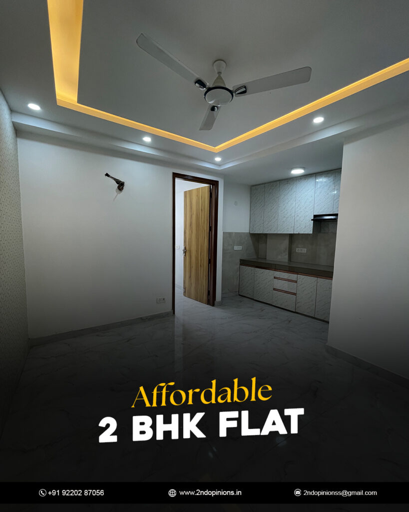 2 bhk flat with loan in south delhi