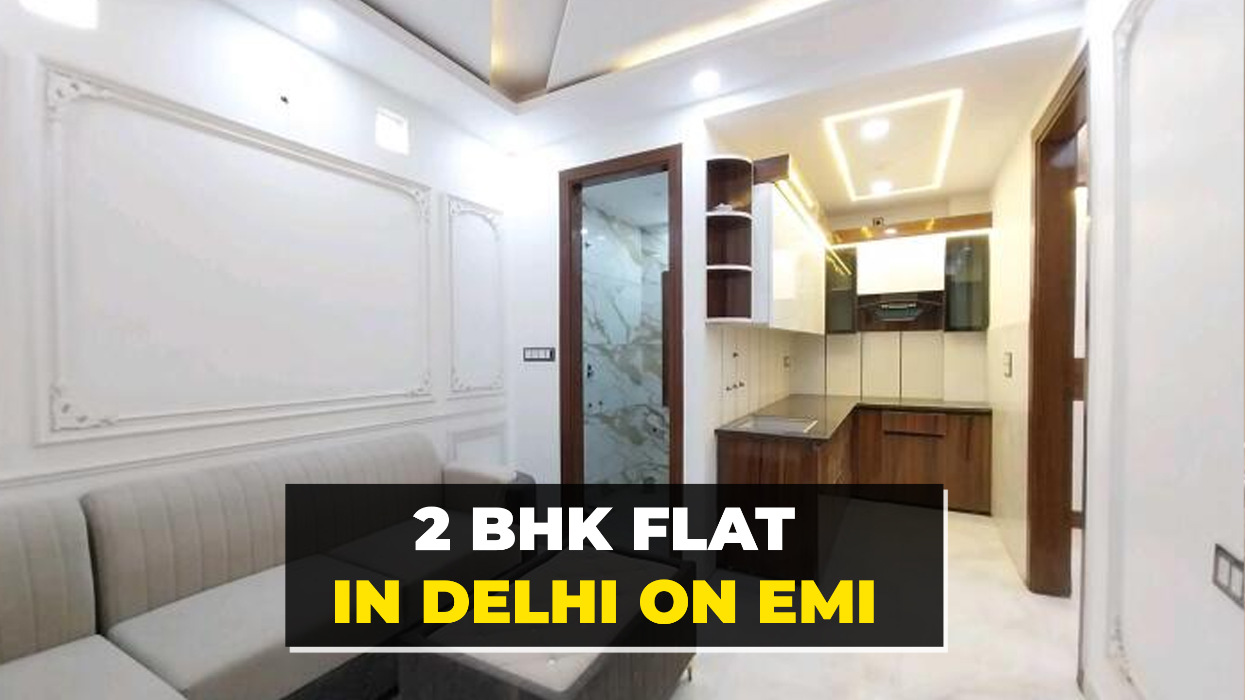 2 bhk flat in delhi on emi